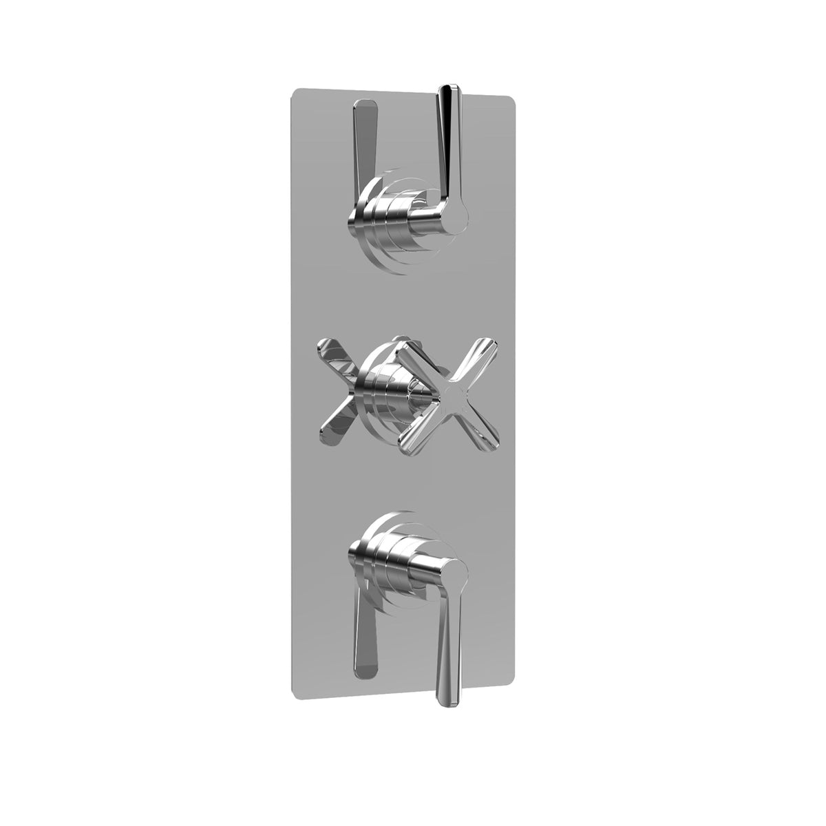 Cylin 2 Outlet Triple Thermostatic Concealed Shower Valve