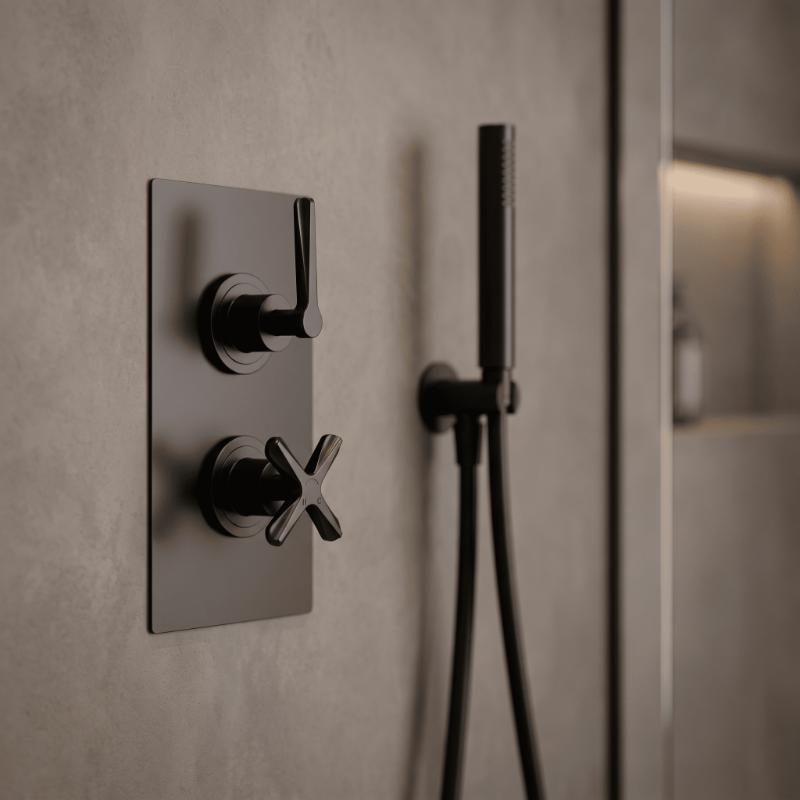 Cylin Traditional 1 Outlet Thermostatic Concealed Shower Valve