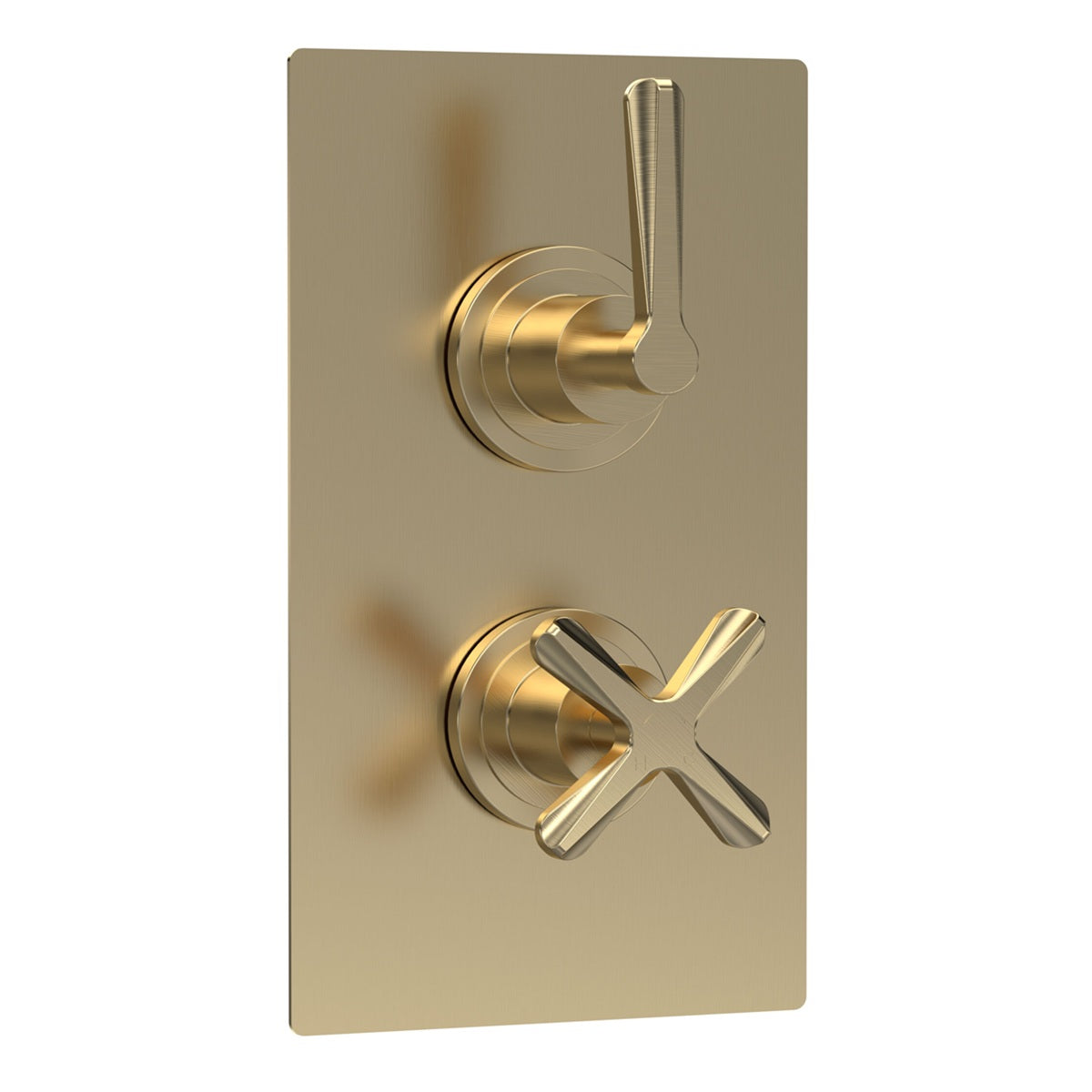 Cylin Traditional 2 Outlet Thermostatic Concealed Shower Valve