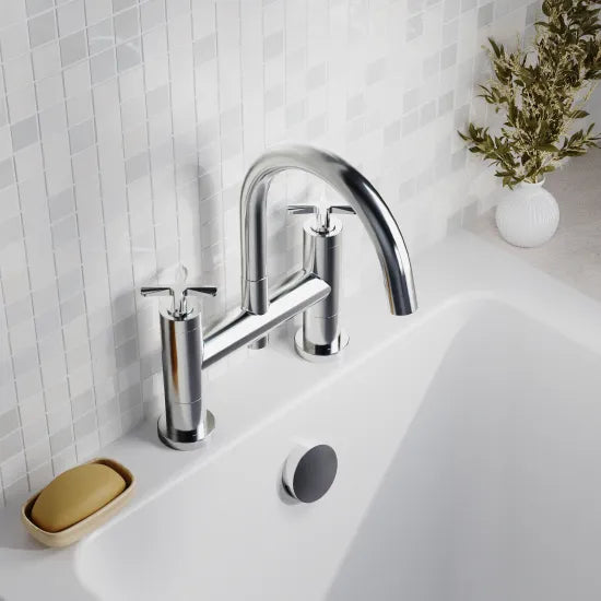 Cylin Deck Mounted Bath Filler Tap