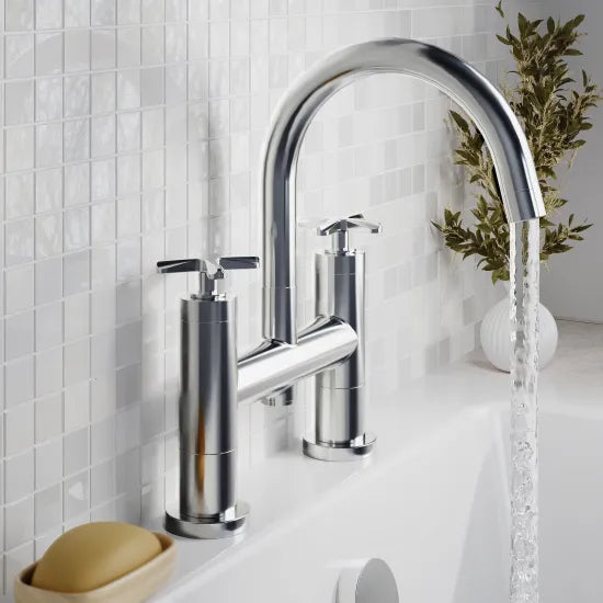 Cylin Deck Mounted Bath Filler Tap