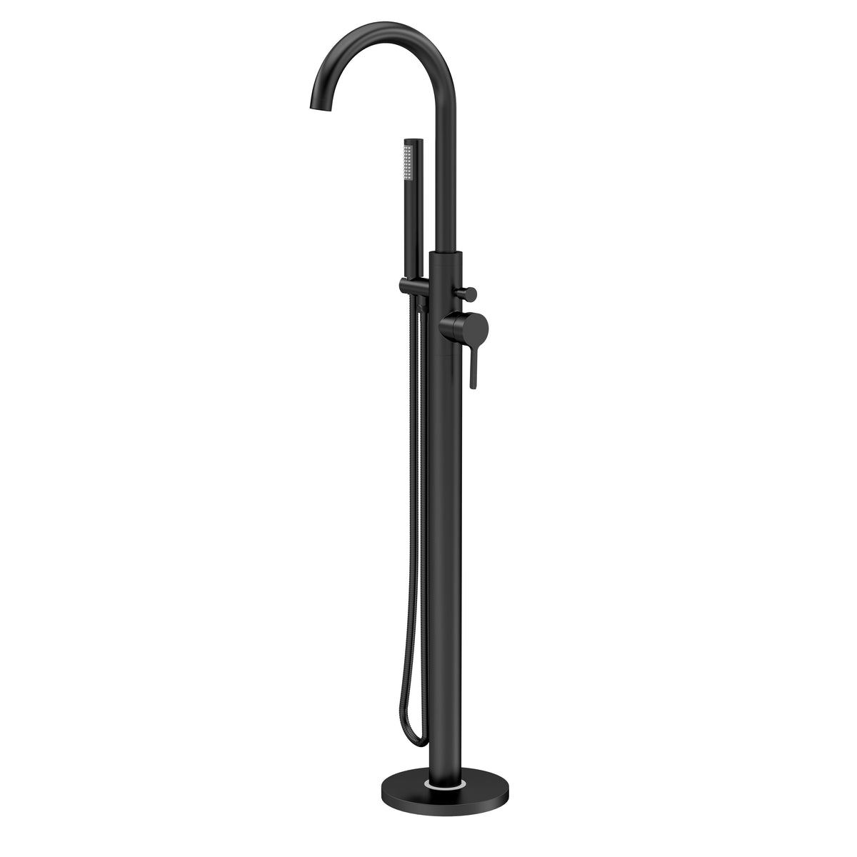 Cylin Floor Mounted Bath Shower Mixer Tap With Handset