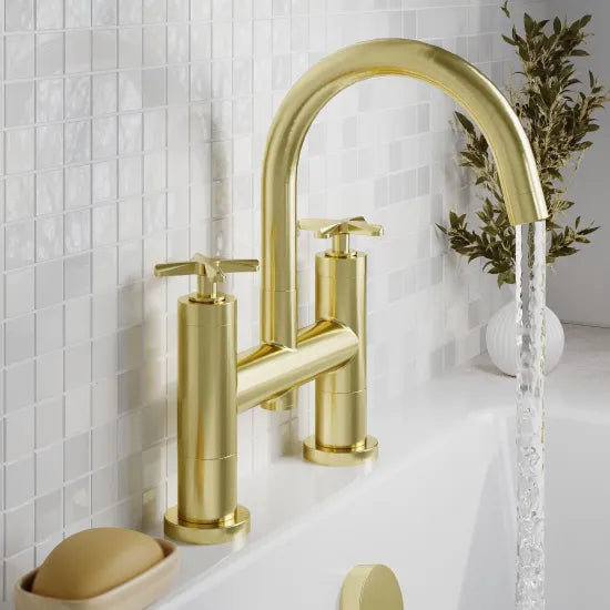 Cylin Deck Mounted Bath Filler Tap