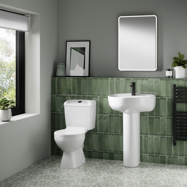 Sydney Basin with Full Pedestal - 1 or 2 TH - White