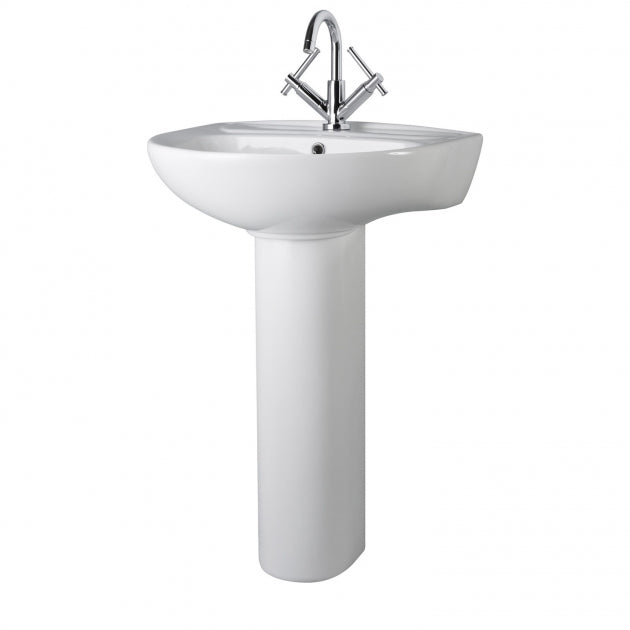 Sydney Basin with Full Pedestal - 1 or 2 TH - White