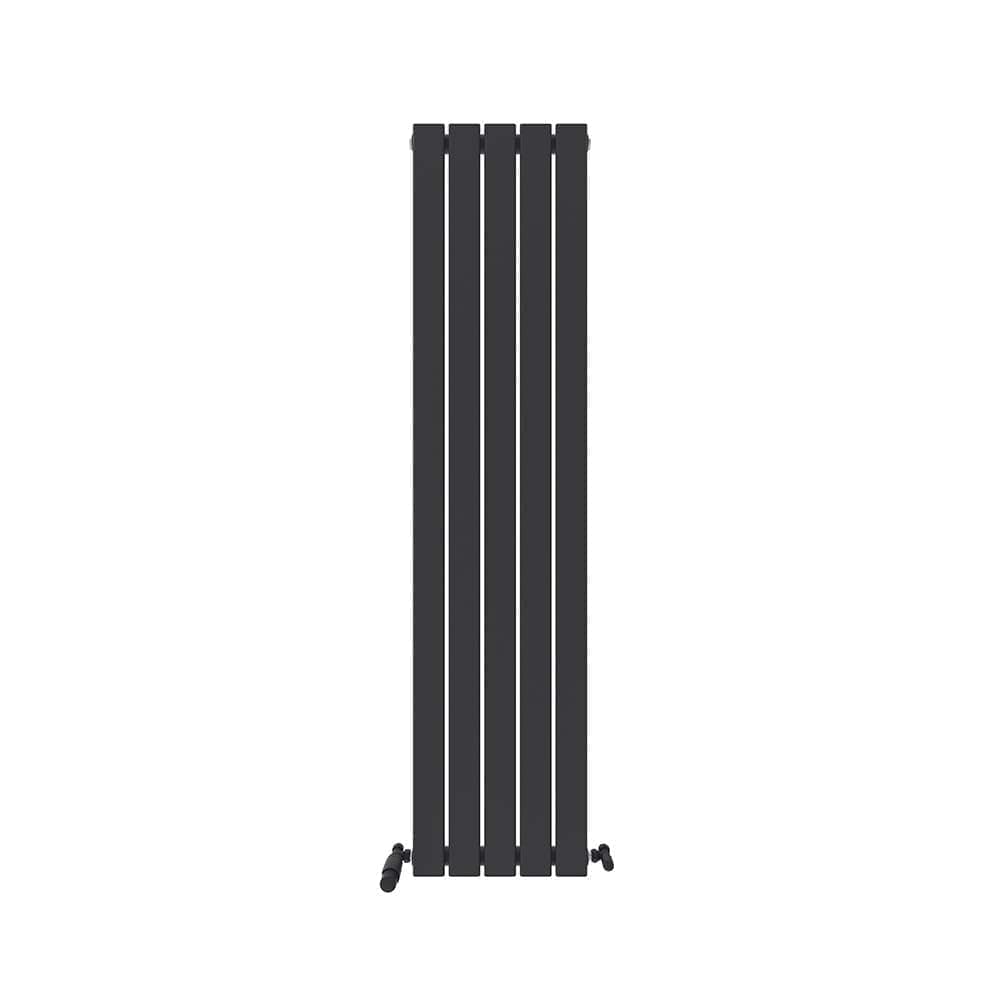 iBathUK Apex Vertical Single Panel Slim Flat Radiator, Designer Slim Radiator
