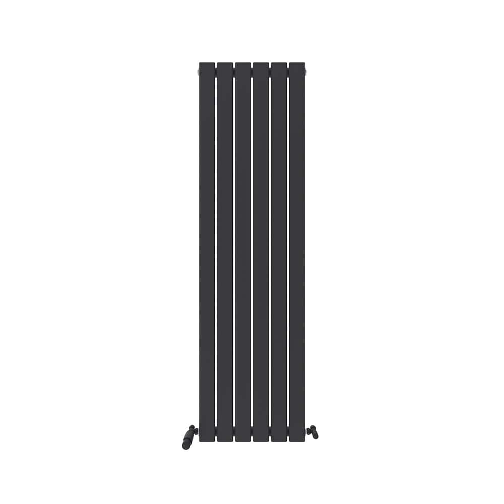 iBathUK Apex Vertical Single Panel Slim Flat Radiator, Designer Slim Radiator