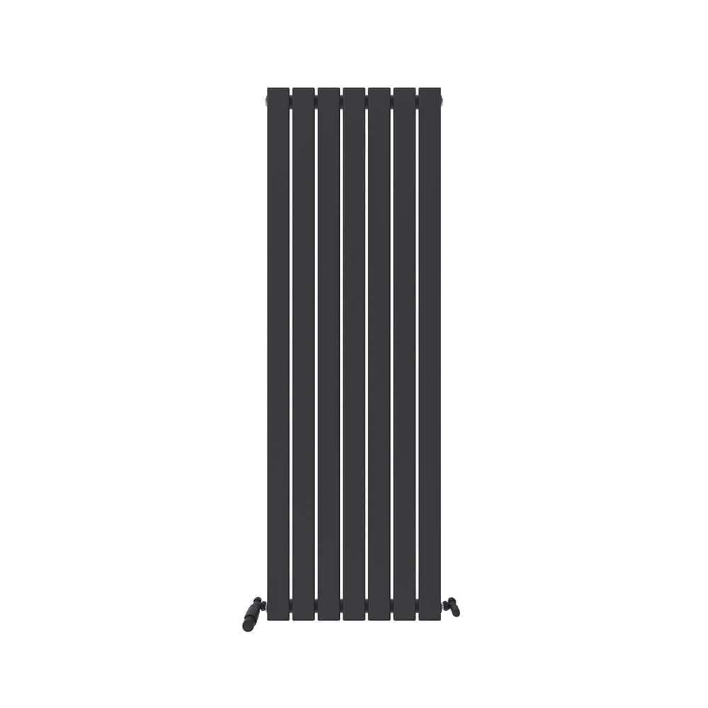 iBathUK Apex Vertical Single Panel Slim Flat Radiator, Designer Slim Radiator
