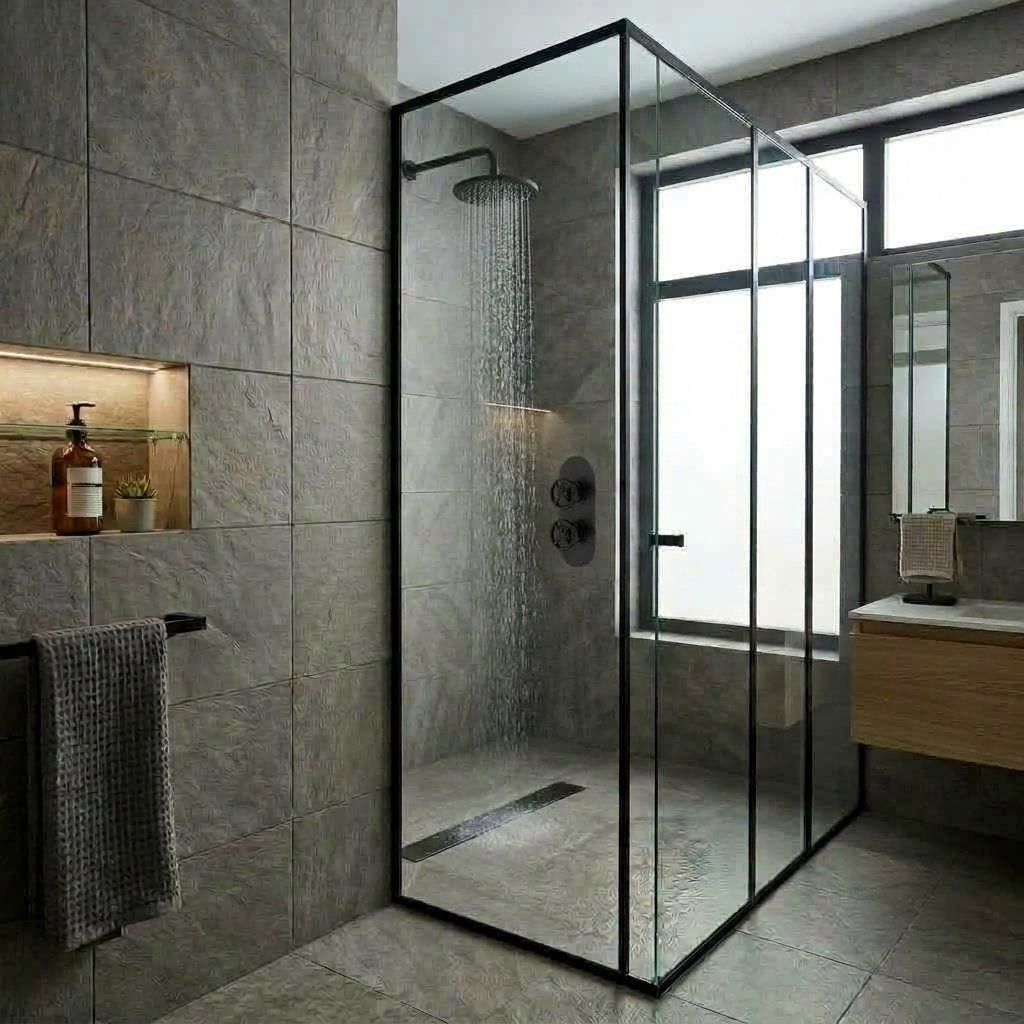 Revolve Traditional 2 Outlet Thermostatic Concealed Shower Valve  With Diverter