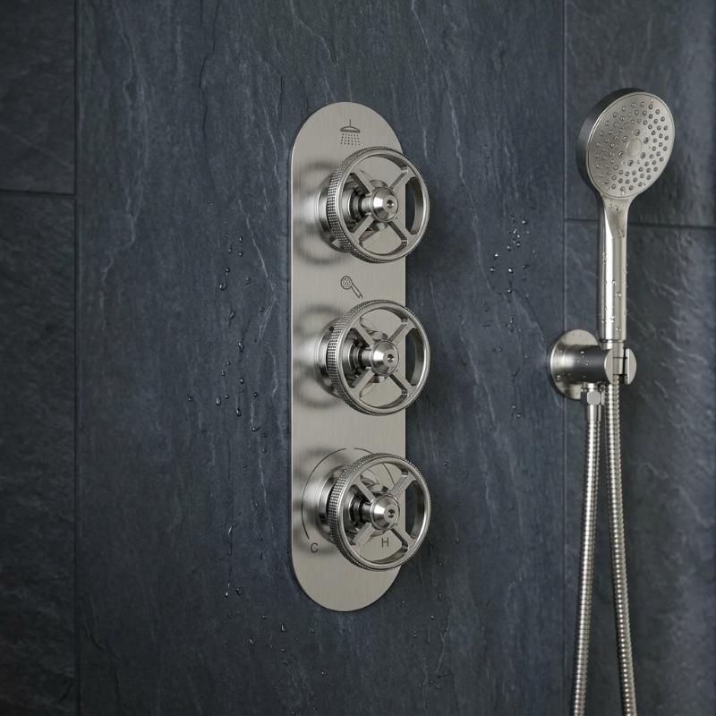 Revolve Traditional 2 Outlet Concealed Thermostatic Shower Valve
