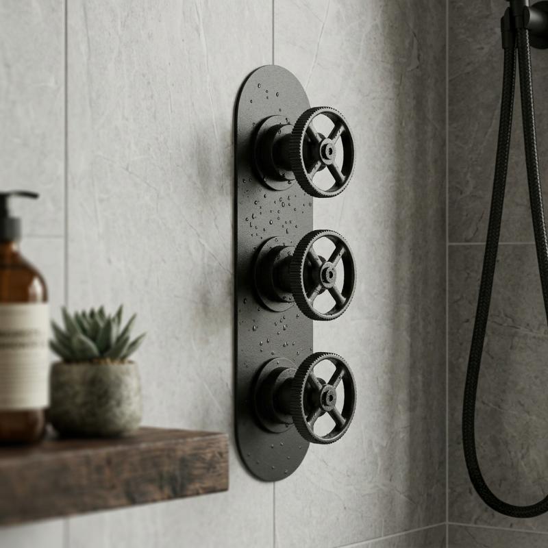 Revolve Traditional 2 Outlet Concealed Thermostatic Shower Valve