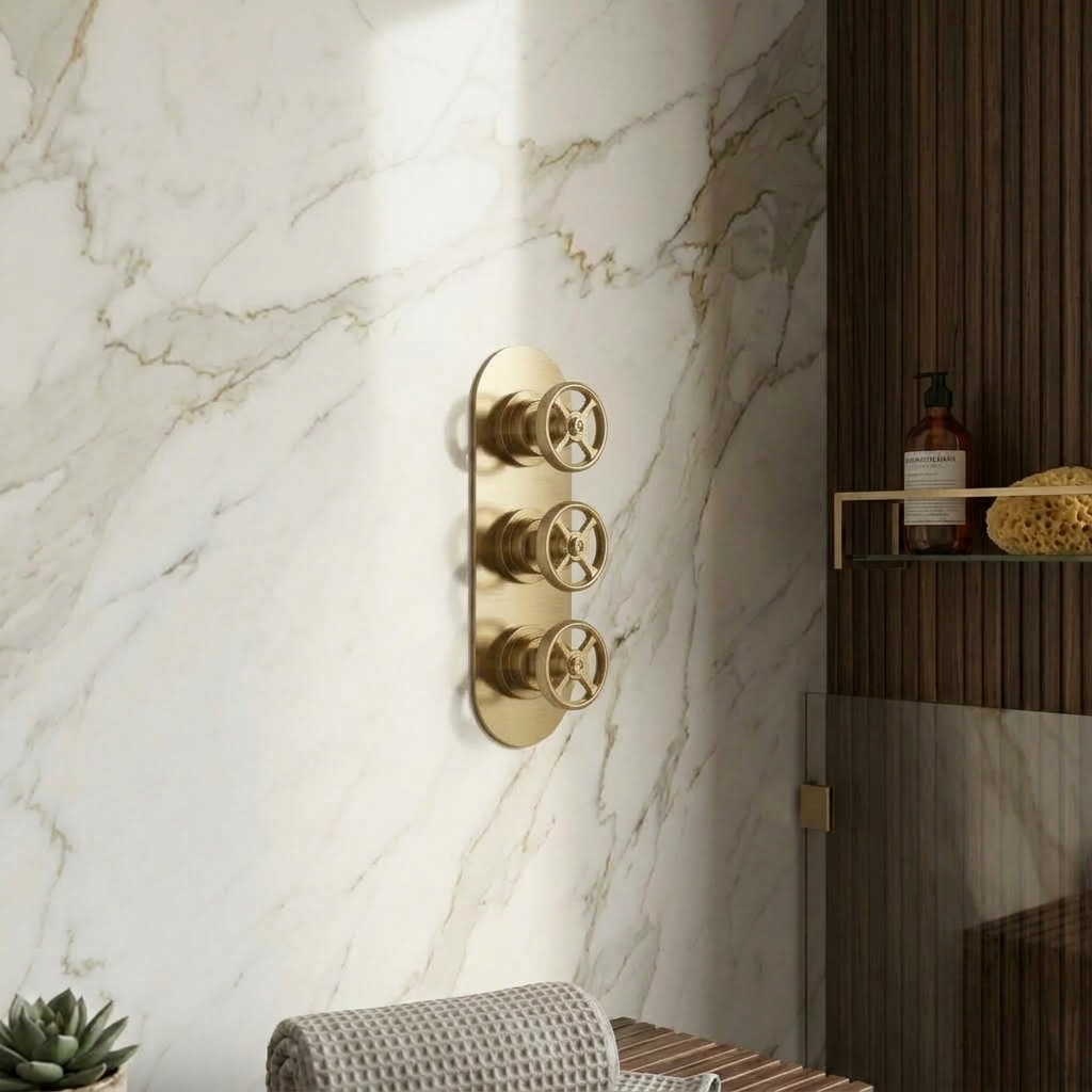 Revolve Traditional 2 Outlet Concealed Thermostatic Shower Valve
