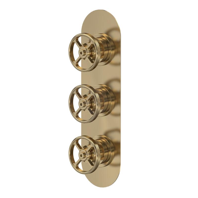 Revolve Traditional 3 Outlet Concealed Thermostatic Shower Valve