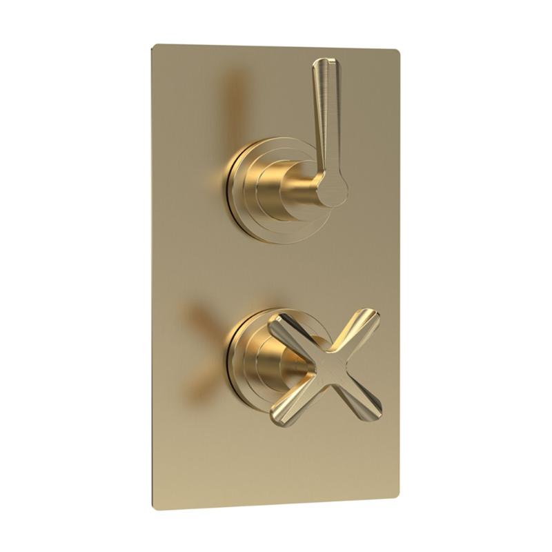 Cylin Traditional 1 Outlet Thermostatic Concealed Shower Valve