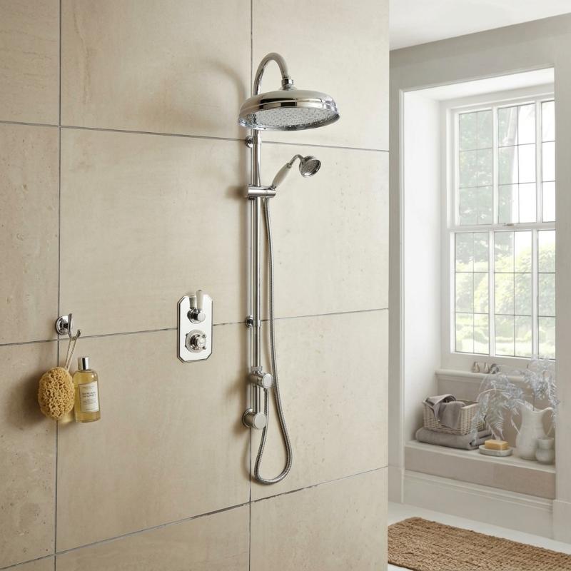 Claremont Traditional Thermostatic 1 Outlet Concealed Shower Valve