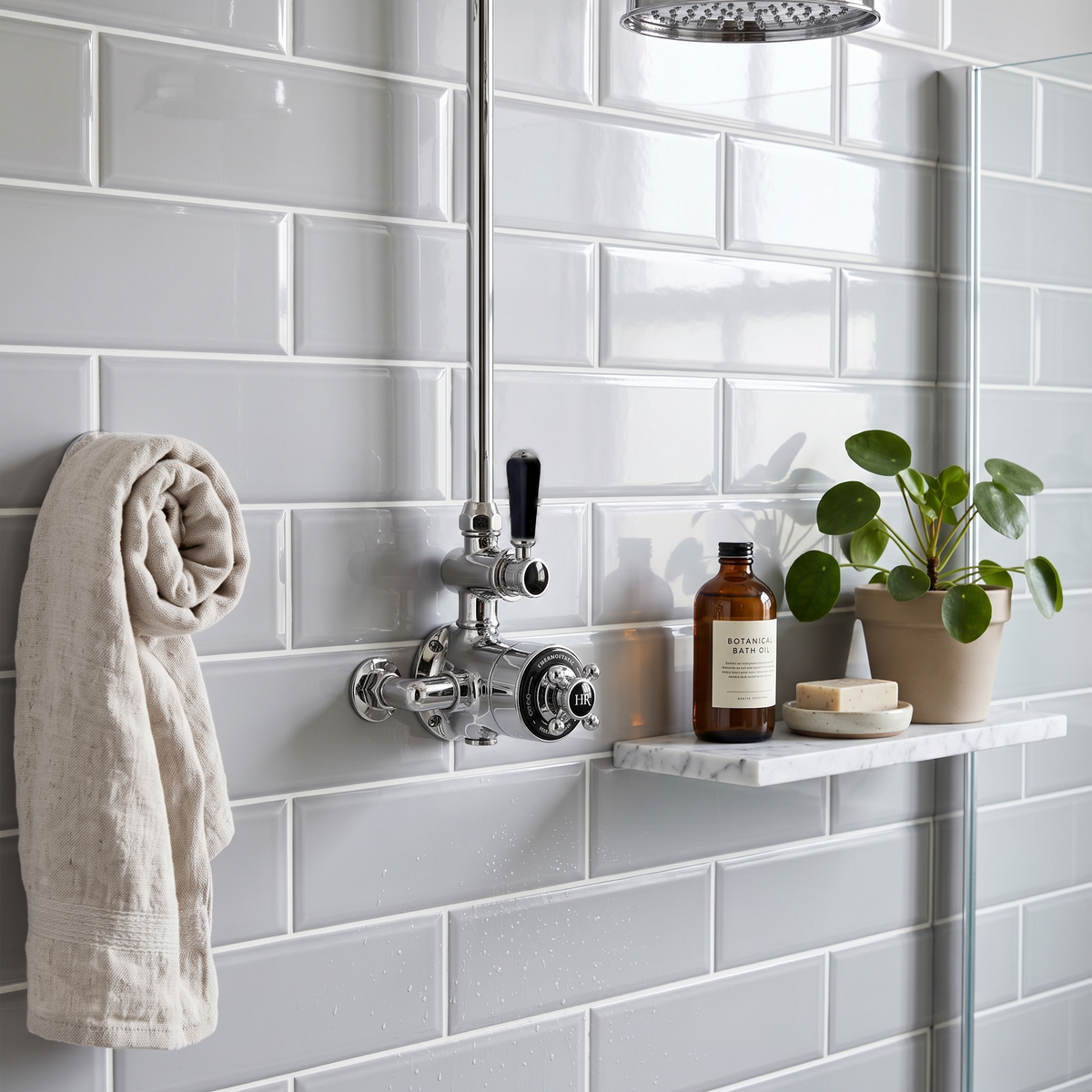 Claremont Traditional Thermostatic 1 Outlet Exposed Shower Valve
