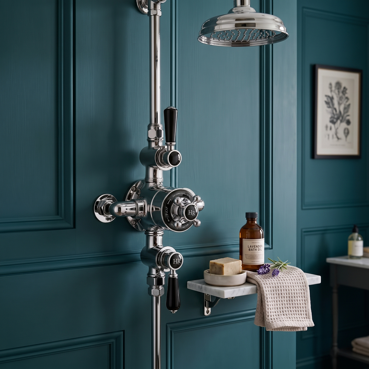 Claremont 2 Outlet Thermostatic Exposed Shower Valve