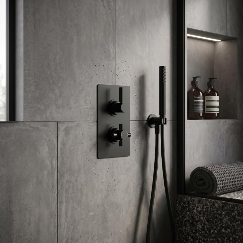 Axiom 1 Outlet Thermostatic Concealed Shower Valve