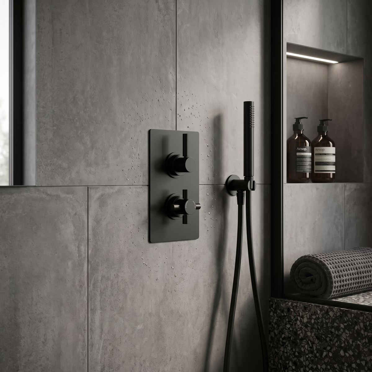 Axiom 1 Outlet Thermostatic Concealed Shower Valve