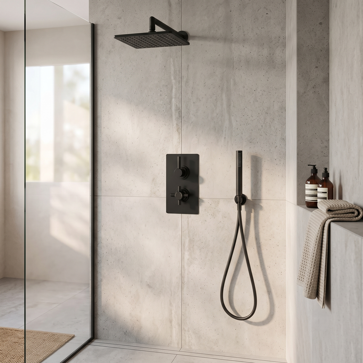 Axiom 1 Outlet Thermostatic Concealed Shower Valve