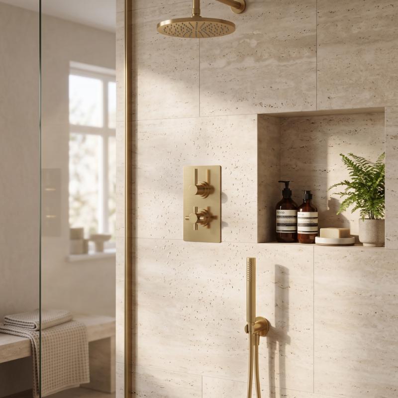 Axiom 1 Outlet Thermostatic Concealed Shower Valve