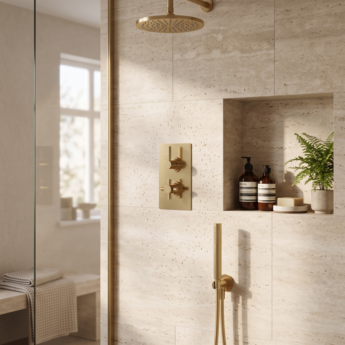 Axiom 1 Outlet Thermostatic Concealed Shower Valve