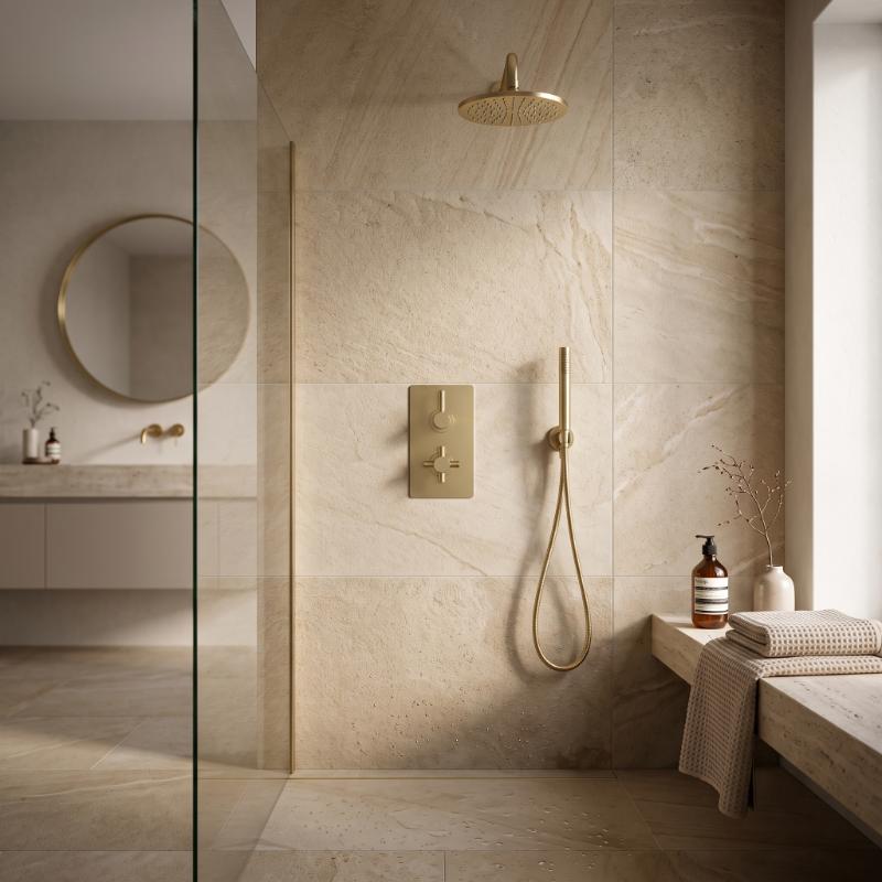 Axiom 1 Outlet Thermostatic Concealed Shower Valve