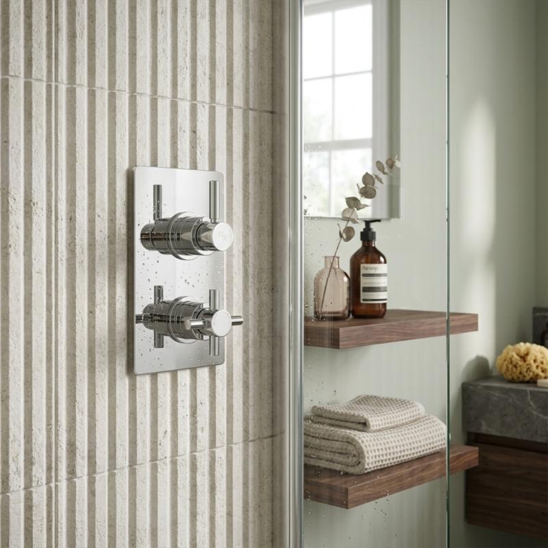 Axiom 2 Outlet Concealed Shower Valve With Diverter