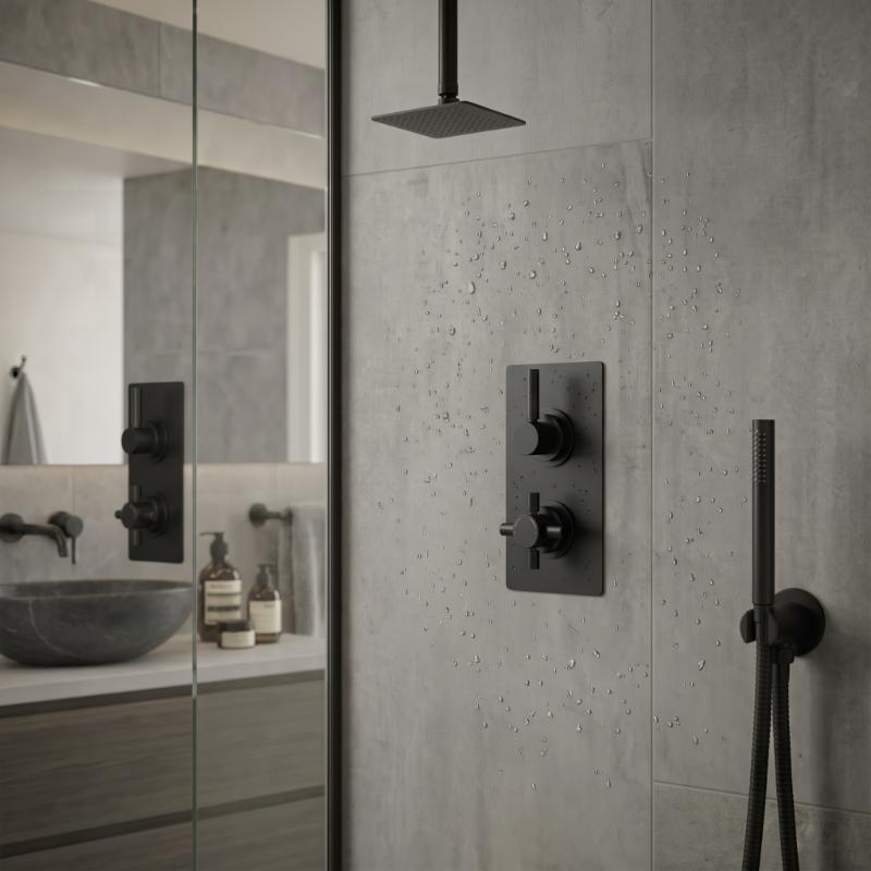 Axiom 2 Outlet Concealed Shower Valve With Diverter