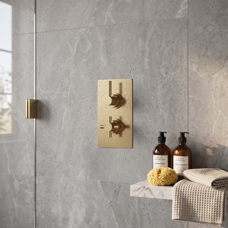 Axiom 2 Outlet Concealed Shower Valve With Diverter