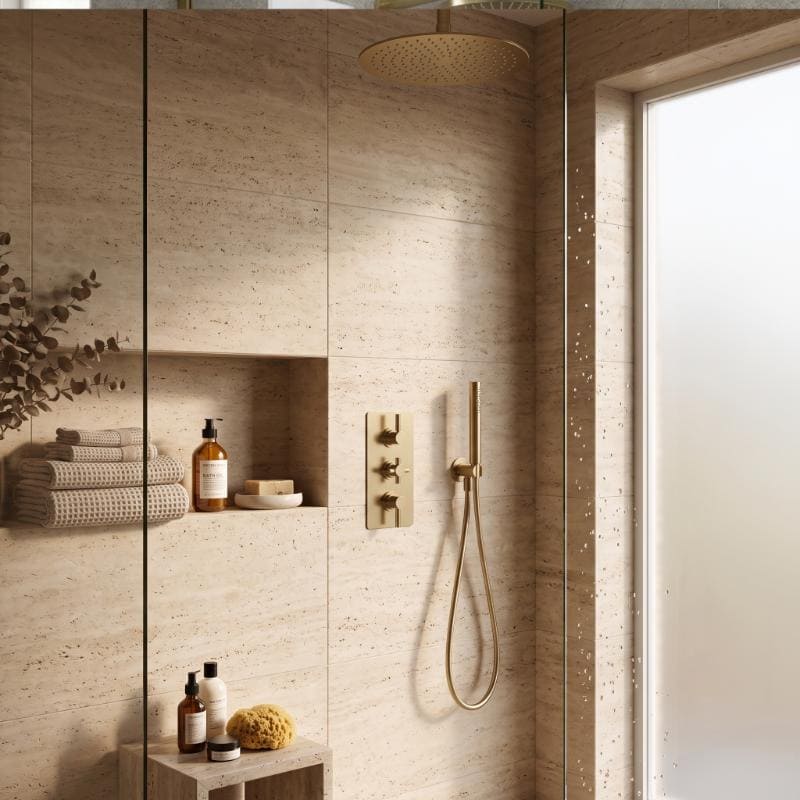 Axiom Thermostatic 2 Outlet Concealed Shower Valve