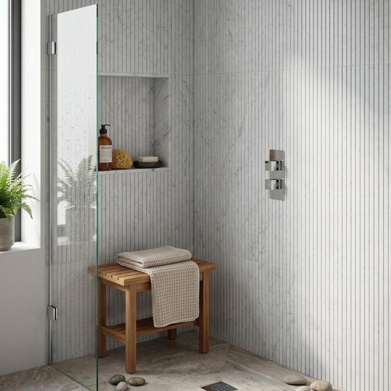 Modus 2 Outlet Concealed Shower Valve With Diverter - Chrome