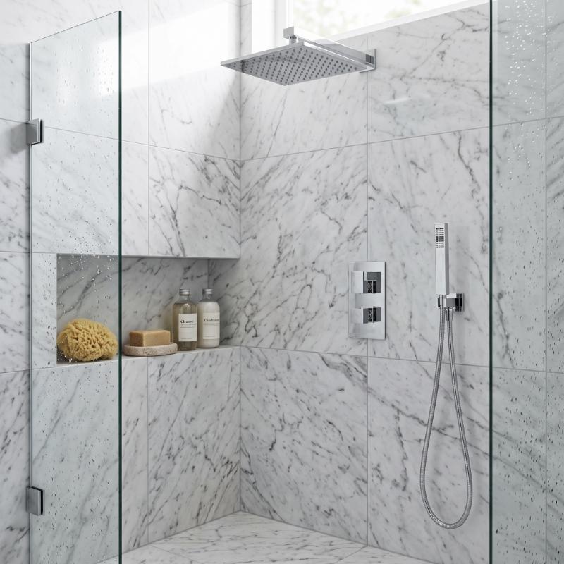 Modus 2 Outlet Concealed Shower Valve With Diverter - Chrome