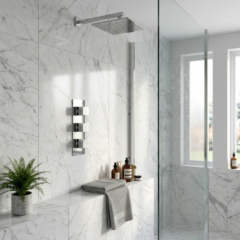 Modus 2 Outlet Concealed Shower Valve - Chrome