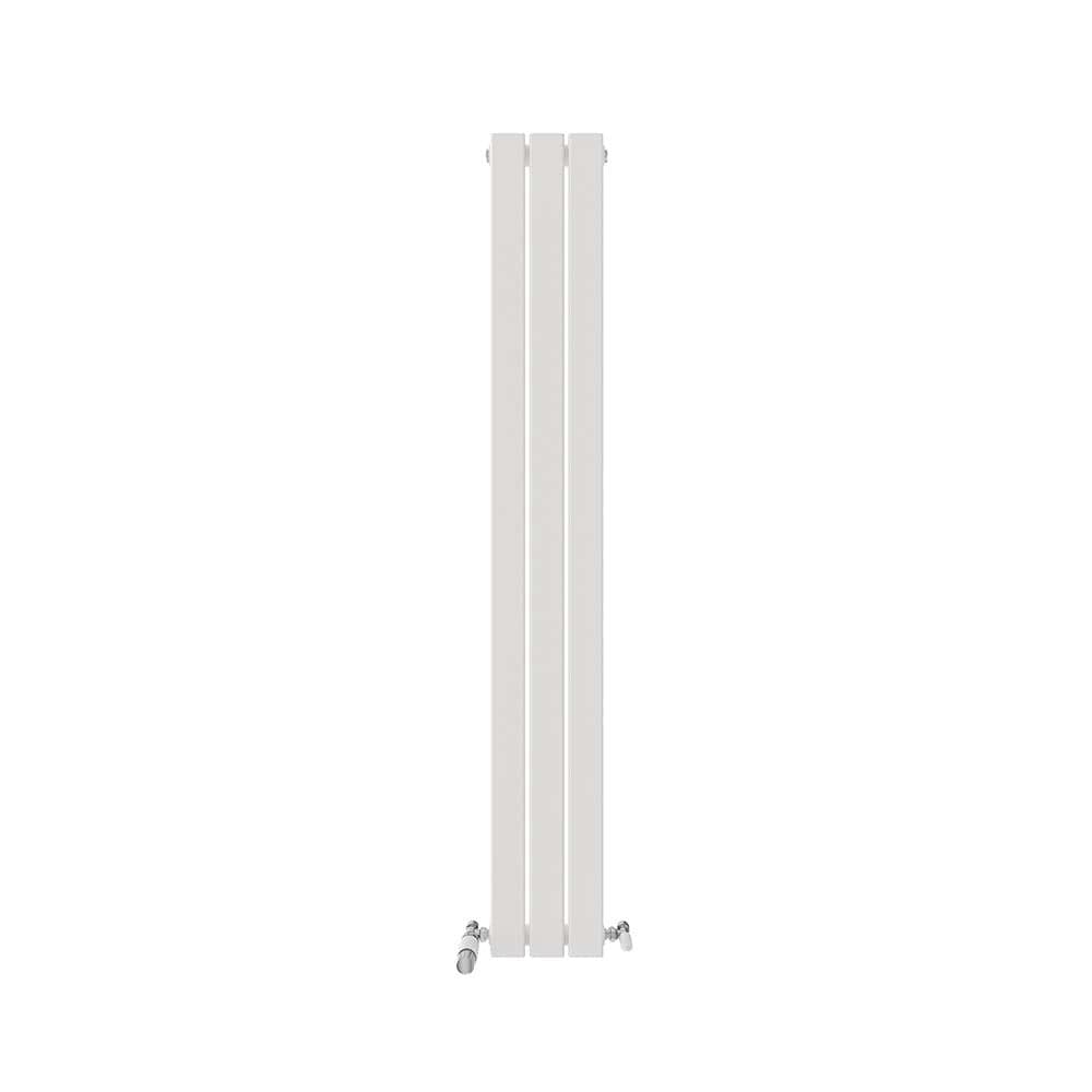 iBathUK Apex Vertical Single Panel Slim Flat Radiator, Designer Slim Radiator