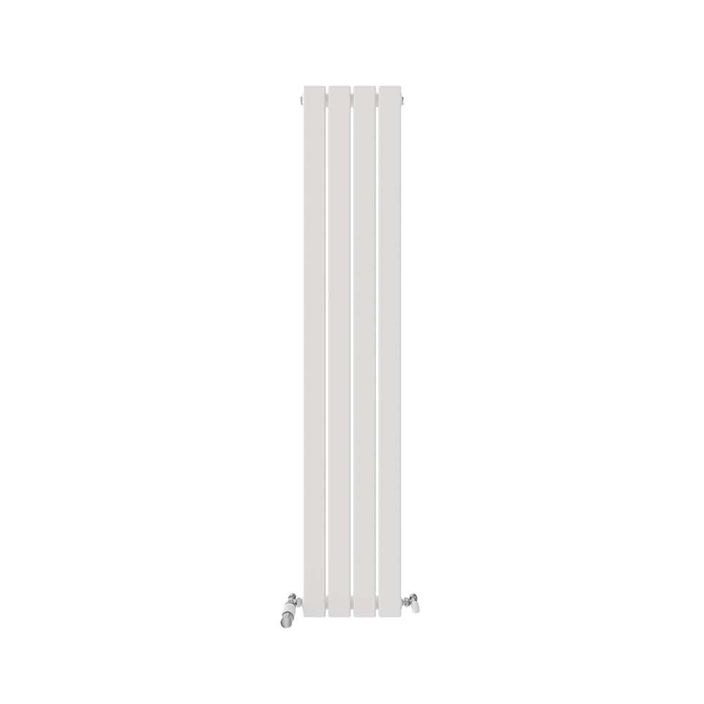 iBathUK Apex Vertical Single Panel Slim Flat Radiator, Designer Slim Radiator