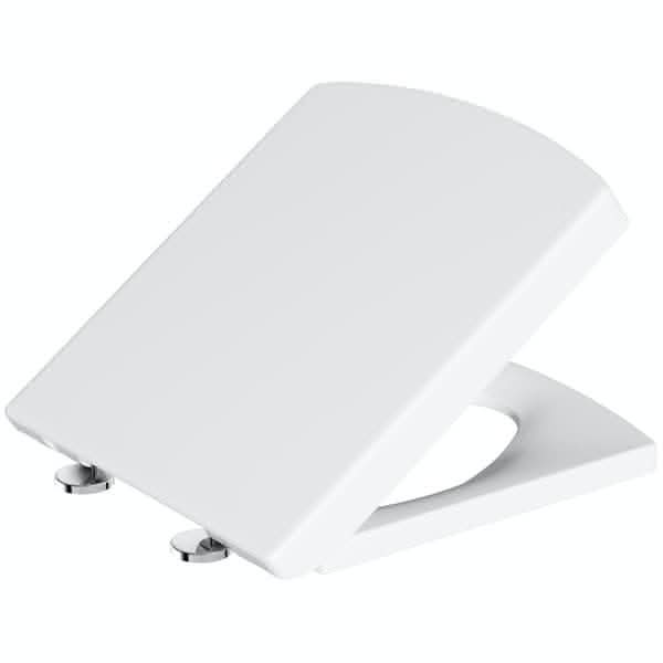 Avon Modern Bathroom Suite - Gloss White