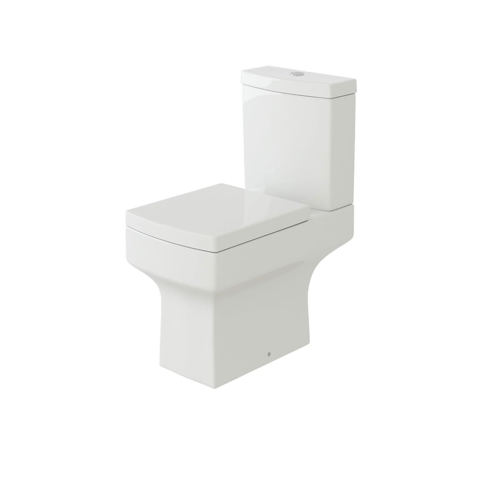 Avon Modern Bathroom Suite - Gloss White