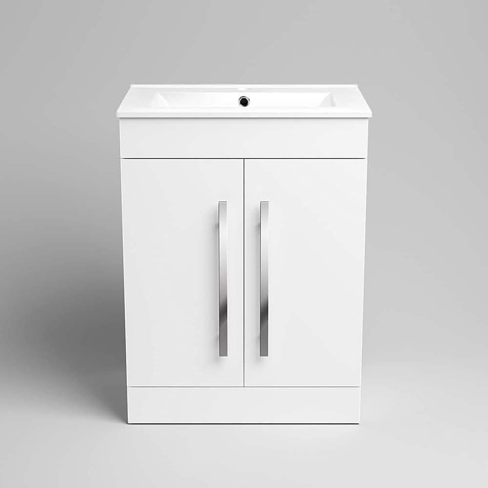 Avon Modern Bathroom Suite - Gloss White