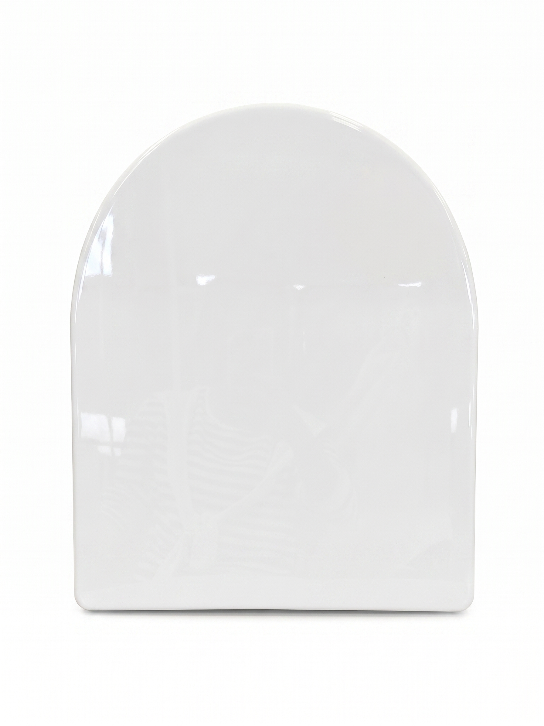 Dezire Palma Premium Urea-Formaldehyde (UF) Soft Close Toilet Seat - Scratch-Resistant Gloss White with Quick-Release Top-Fix Hinges