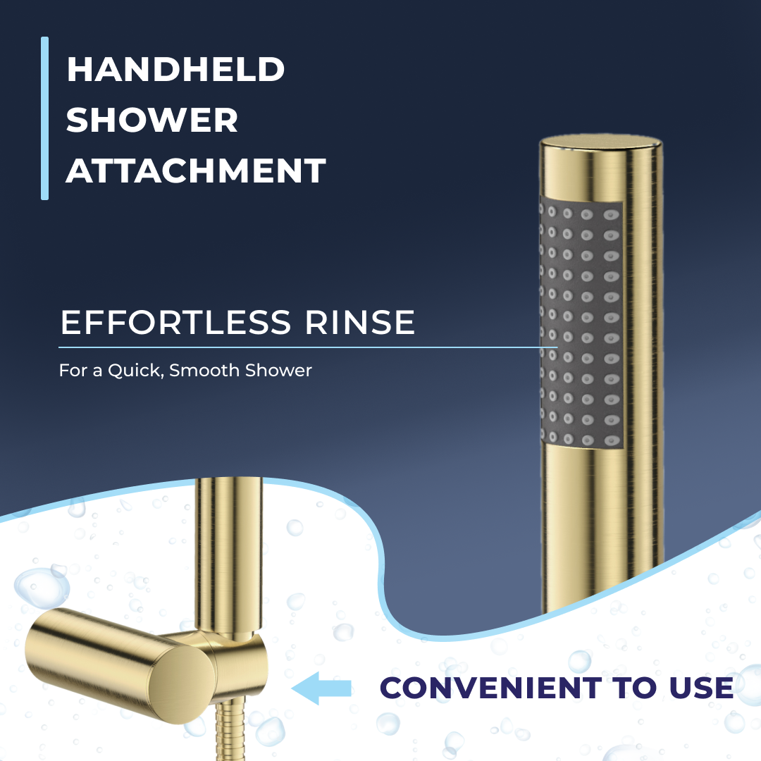 Delta Round Bath Shower Mixer Tap