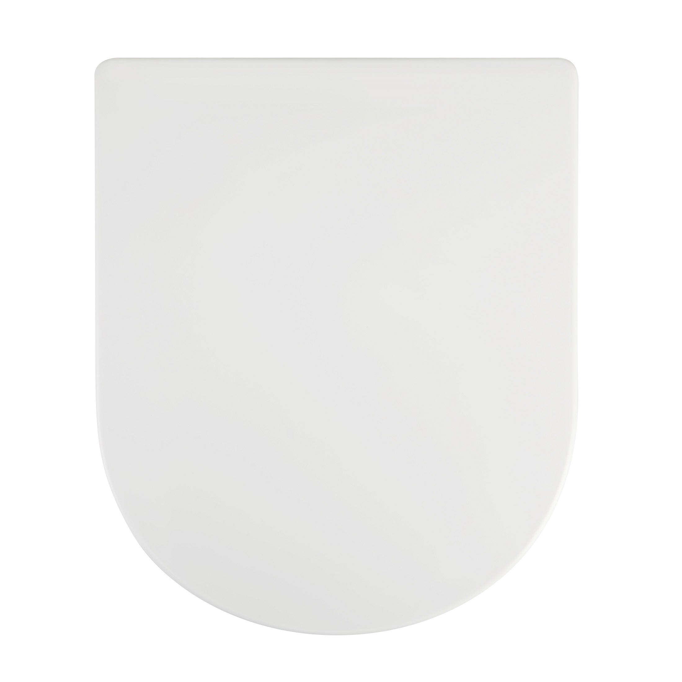 Loire D Shape Soft Close Toilet Seat - White