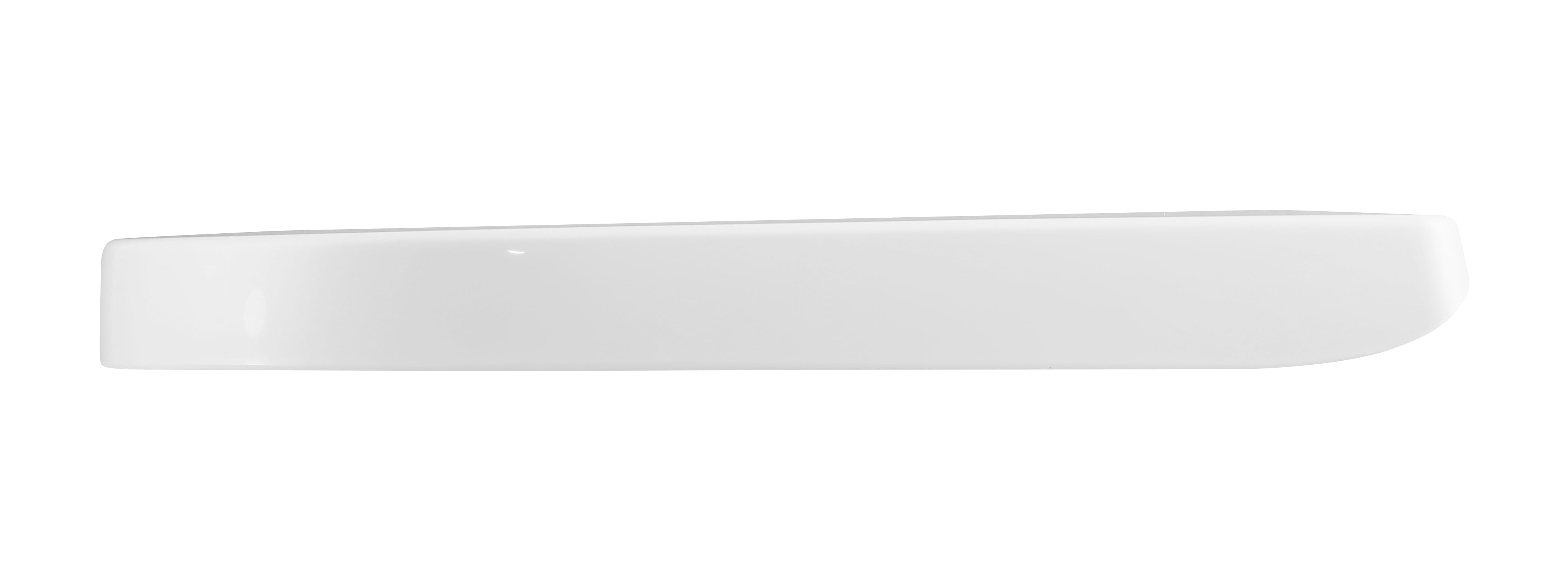 Loire D Shape Soft Close Toilet Seat - White