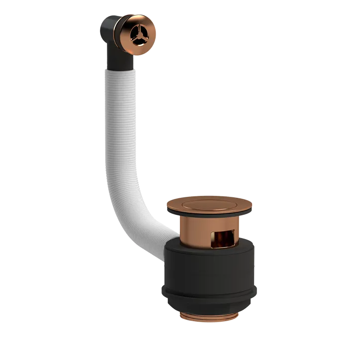 Pebble Pop-Up Basin Waste With Overflow
