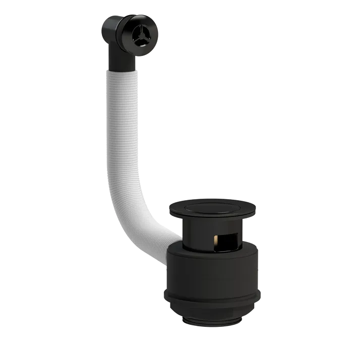 Pebble Pop-Up Basin Waste With Overflow