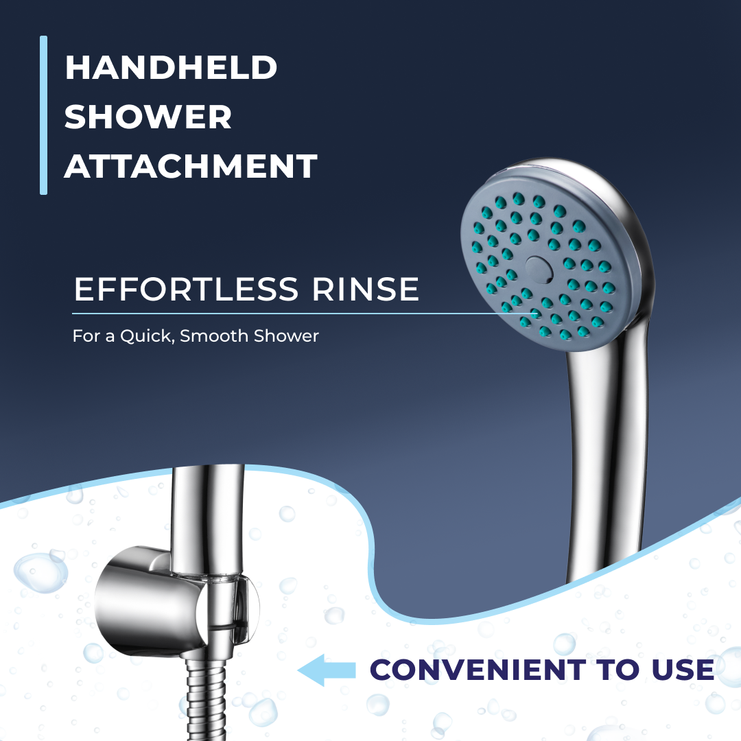 Eco Bath Shower Mixer Tap - Chrome