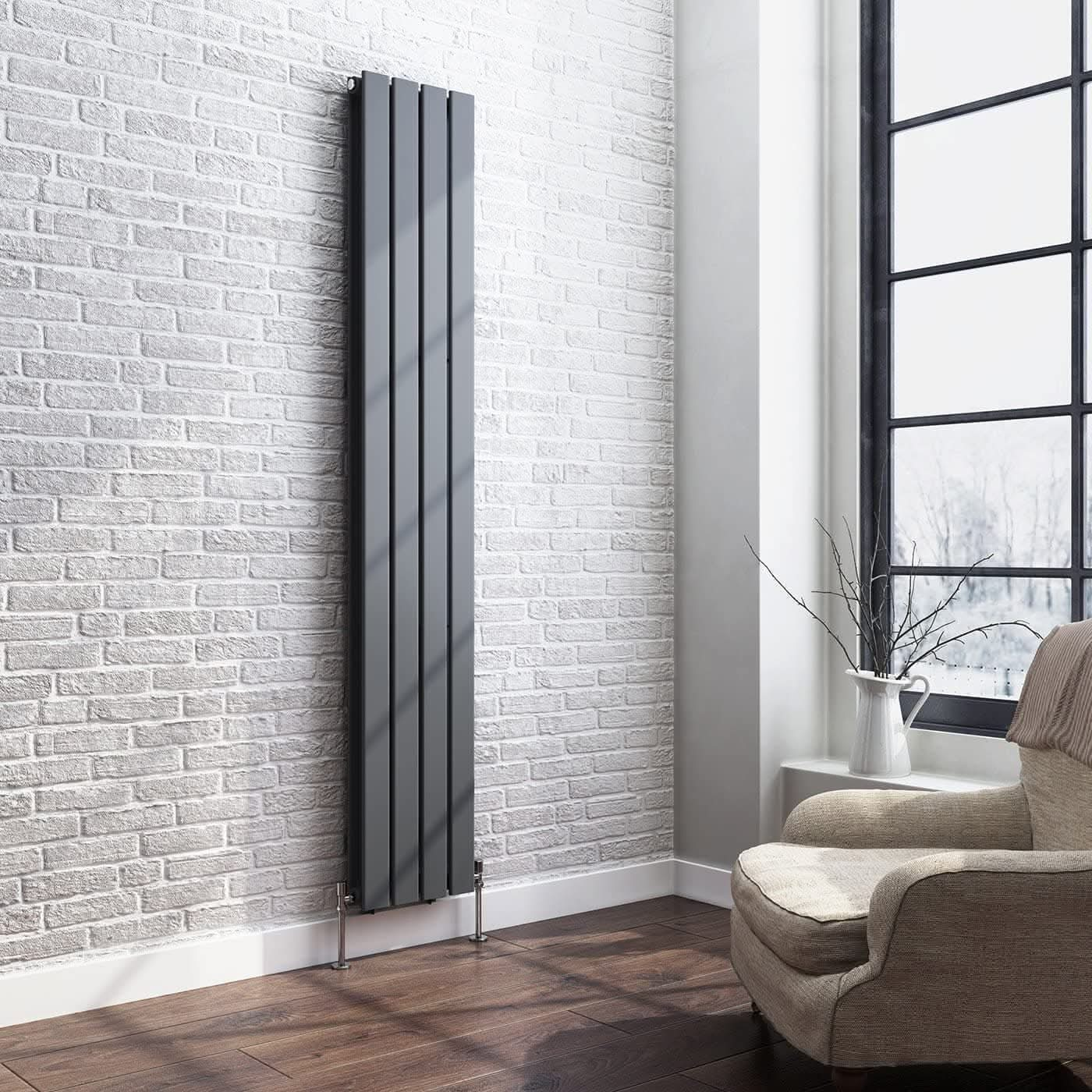 Belgravia Vertical Double Slim Flat Panel Radiator