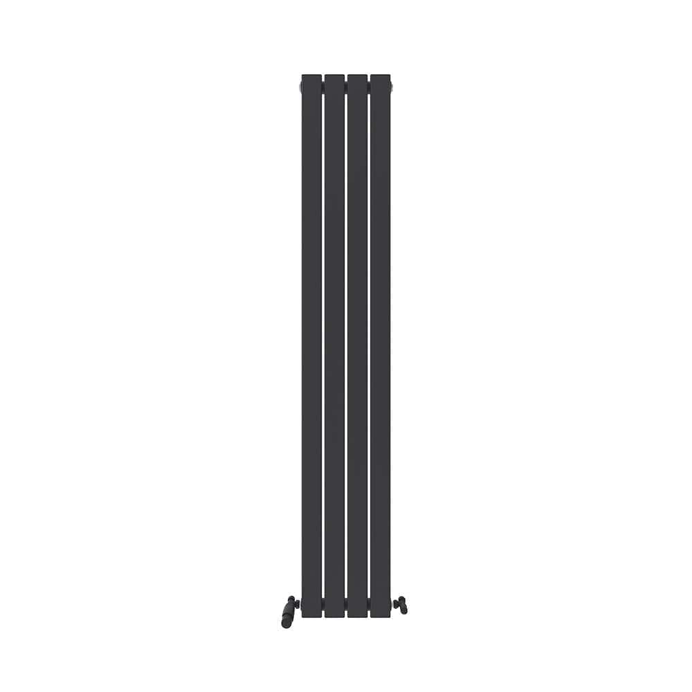 iBathUK Apex Vertical Single Slim Flat Panel Radiator, Designer Radiators, Slim Radiator