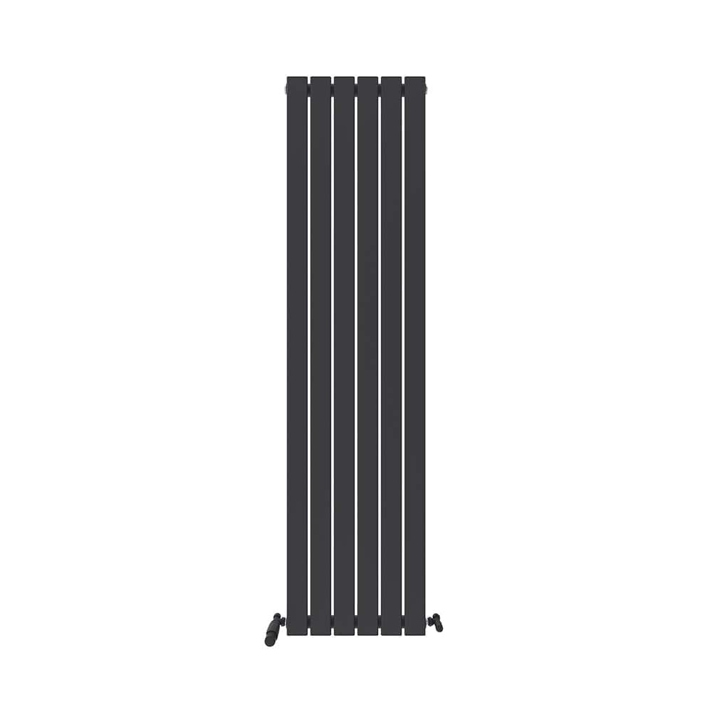 iBathUK Apex Vertical Single Slim Flat Panel Radiator, Designer Radiators, Slim Radiator