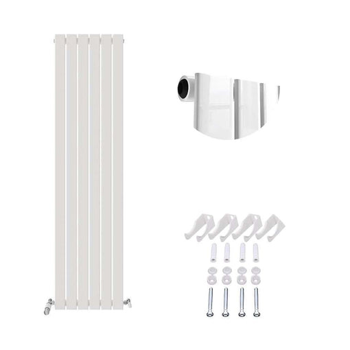 iBathUK Apex Vertical Single Slim Flat Panel Radiator, Designer Radiators, Slim Radiator